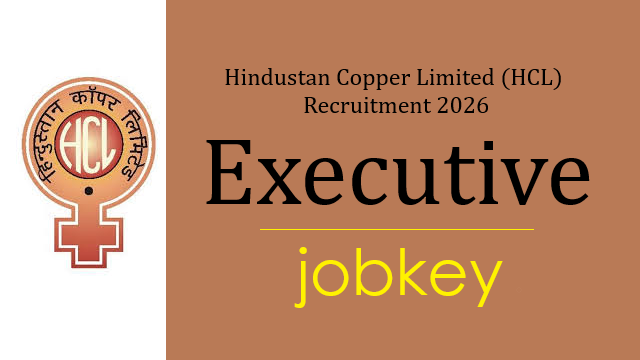 Hindustan Copper Limited HCL Executive Online Form 2026-jobkey